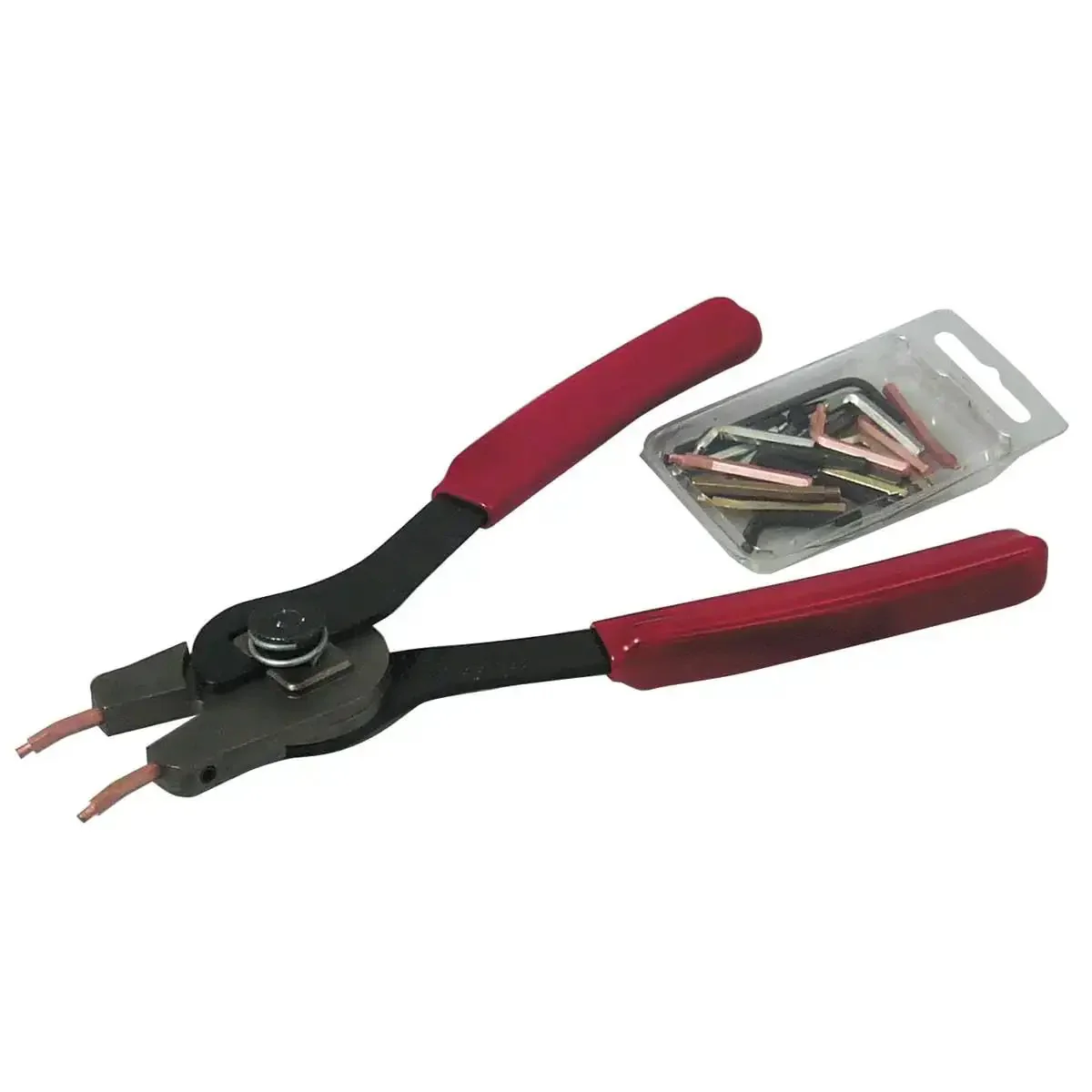 Heavy Duty Internal External Snap Ring Pliers 49200 With Reversible Action Large Tips For Bigger Rings Quick Pivot Handle Conversion From Internal To External Built Tough Tool For Tough Snap Ring Jobs - Image 3
