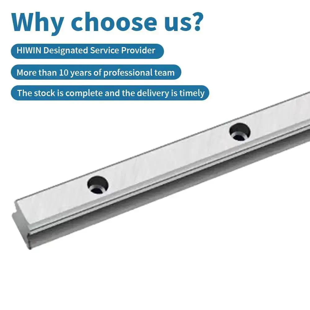 Heavy Duty Linear Guide Rail 600mm HGW15CC Only Rail For CNC Machines Smooth Glide Precision Track Taiwan Made Cut To Length Available With Ball Bearing Guidance Ideal For Automation Milling And 3D Printing Carriage Not Included - Image 4