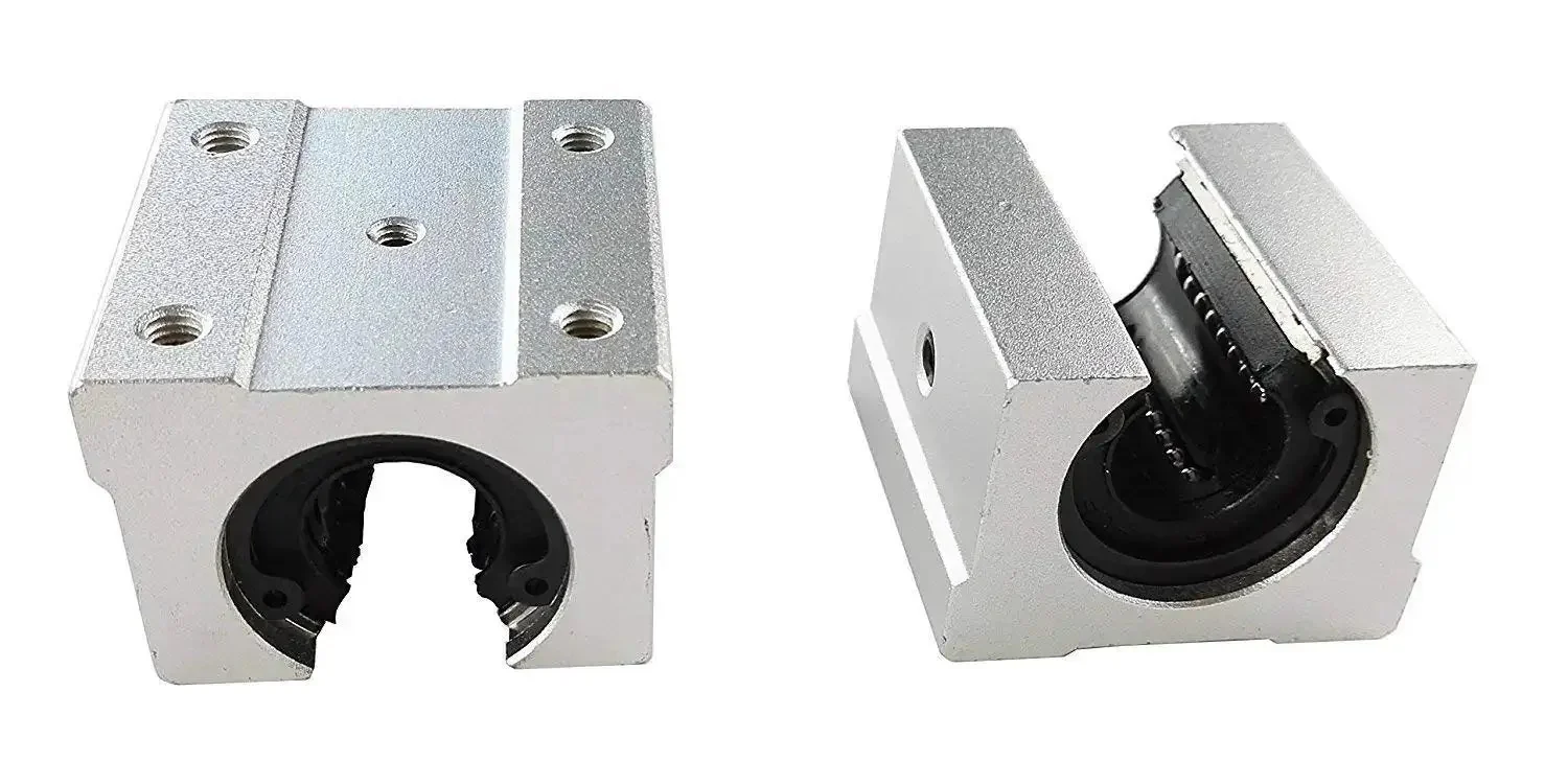 Heavy Duty Linear Rail Kit With 200mm Rails And SBR12UU Slider Blocks End Stops For CNC Routers And 3D Printers Includes Two Rails And Four Blocks For Smooth Motion And High Precision Ready To Go - Image 6