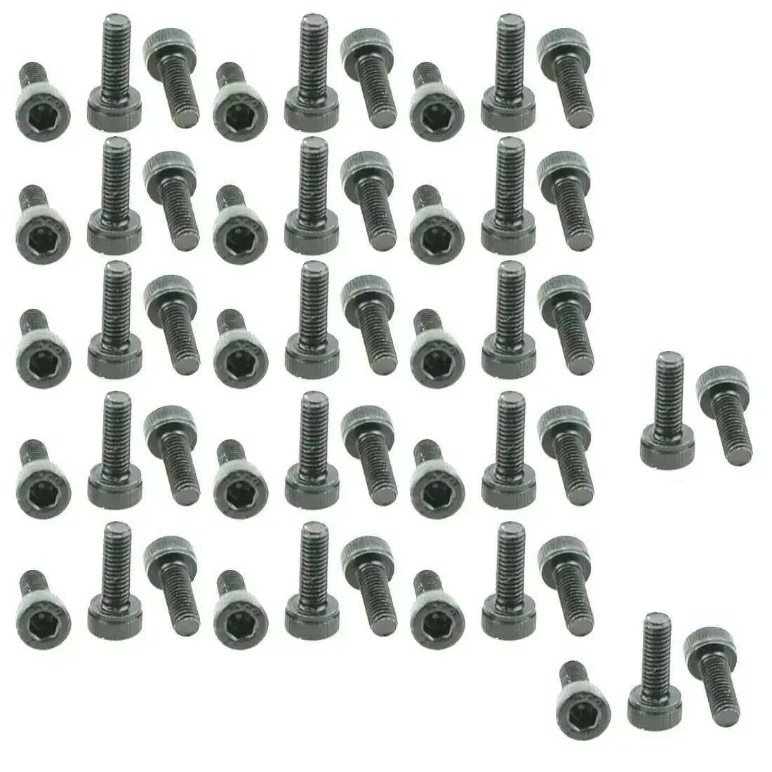 Heavy Duty M3x9mm Hex Socket Head Cap Screws, Grade 12.9 Alloy Steel, Black Oxide Finish, Built Tough for Precision Electronics, 3D Printing, and Tiny Micro Mechanical Projects, 50 Pack