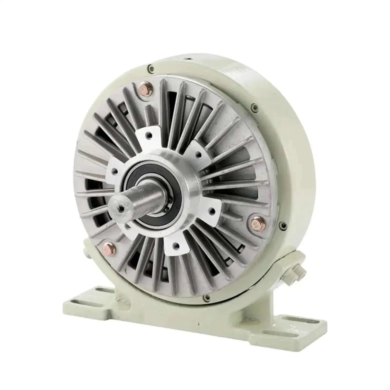 Heavy Duty Magnetic Powder Clutch Brake 0.6 To 10 Kg DC24V With Base Single Or Double Shaft Electromagnetic Powder Brake With Tension Controller For Industrial Machinery - Image 5