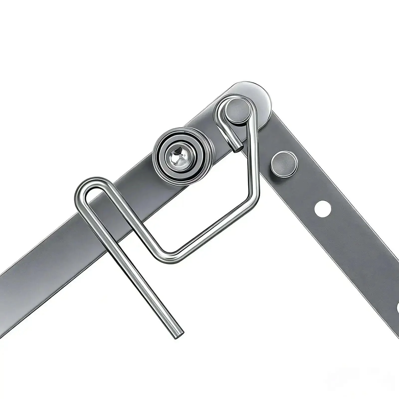 Heavy Duty Manual Tube Bender For One Quarter Inch Tubes And 1.5-6 mm Sheet Metal Pro Grade Pipe Bending Tool For Home DIY Projects Easy Assembly Solid Steel Frame Handles Steel Up To 8 Mm - Image 2