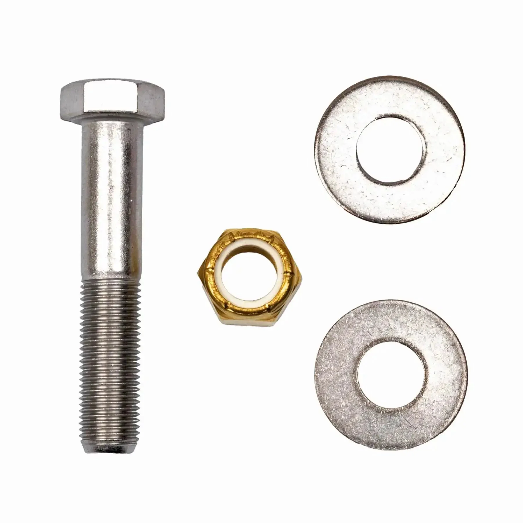Heavy Duty Marine Jack Plate Bolt Kit With One Half Inch By Two And Three Quarters Inch Fine Thread Bolts With Shoulder Stainless Steel Includes Lock Nuts And Washers Complete Outboard Mounting Hardware - Image 3