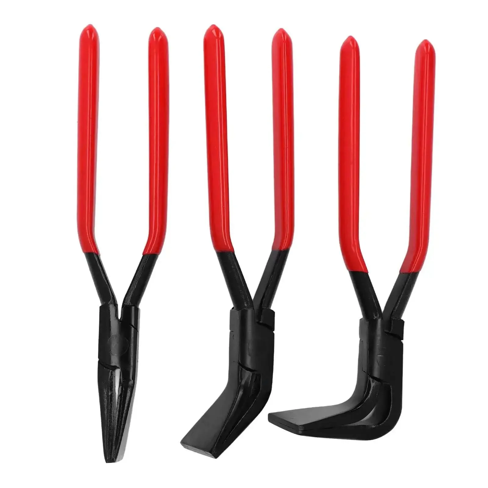 Heavy Duty Metal Bending Pliers With Straight 45 Degree And 90 Degree Jaws For Sheet Metal A Workhorse Hand Seamer For Bending And Flattening High Carbon Steel 30 To 35HRC 2.36 Inch Wide Jaws For HVAC Ductwork And Auto Body Repairs - Image 7