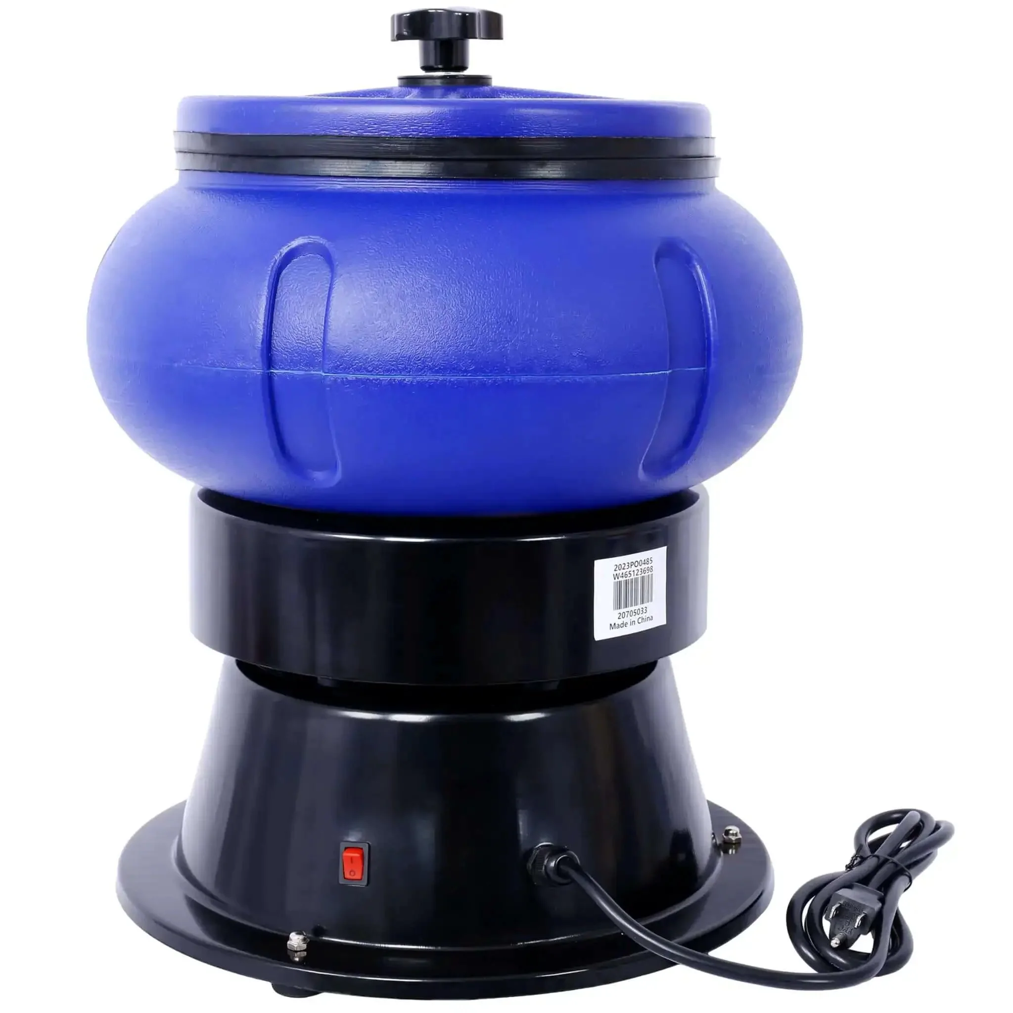 Heavy Duty Metal Parts Tumbler Polisher With 18 Lb Capacity Vibratory Rotary Cleaner For Industrial Finishing And Parts Cleaning, Smooth Polishing Action, 120V Motor, Durable Bowl, Built Tough For Pros And DIY Shops - Image 6