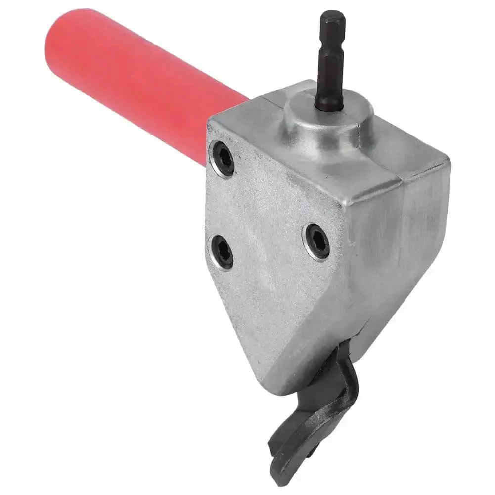 Heavy Duty Metal Sheet Cutter For Electric Drill With Universal 7mm Hex Shank All In One Cutter Head Tool Bit Sharpener And Clippers Burr Free Edges Easy To Use For DIY Pros And Home Workshop - Image 7