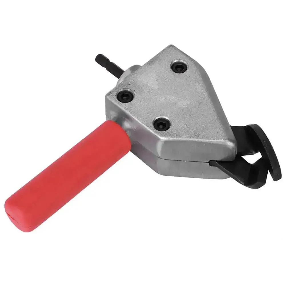 Heavy Duty Metal Sheet Cutter For Electric Drill With Universal 7mm Hex Shank All In One Cutter Head Tool Bit Sharpener And Clippers Burr Free Edges Easy To Use For DIY Pros And Home Workshop - Image 8