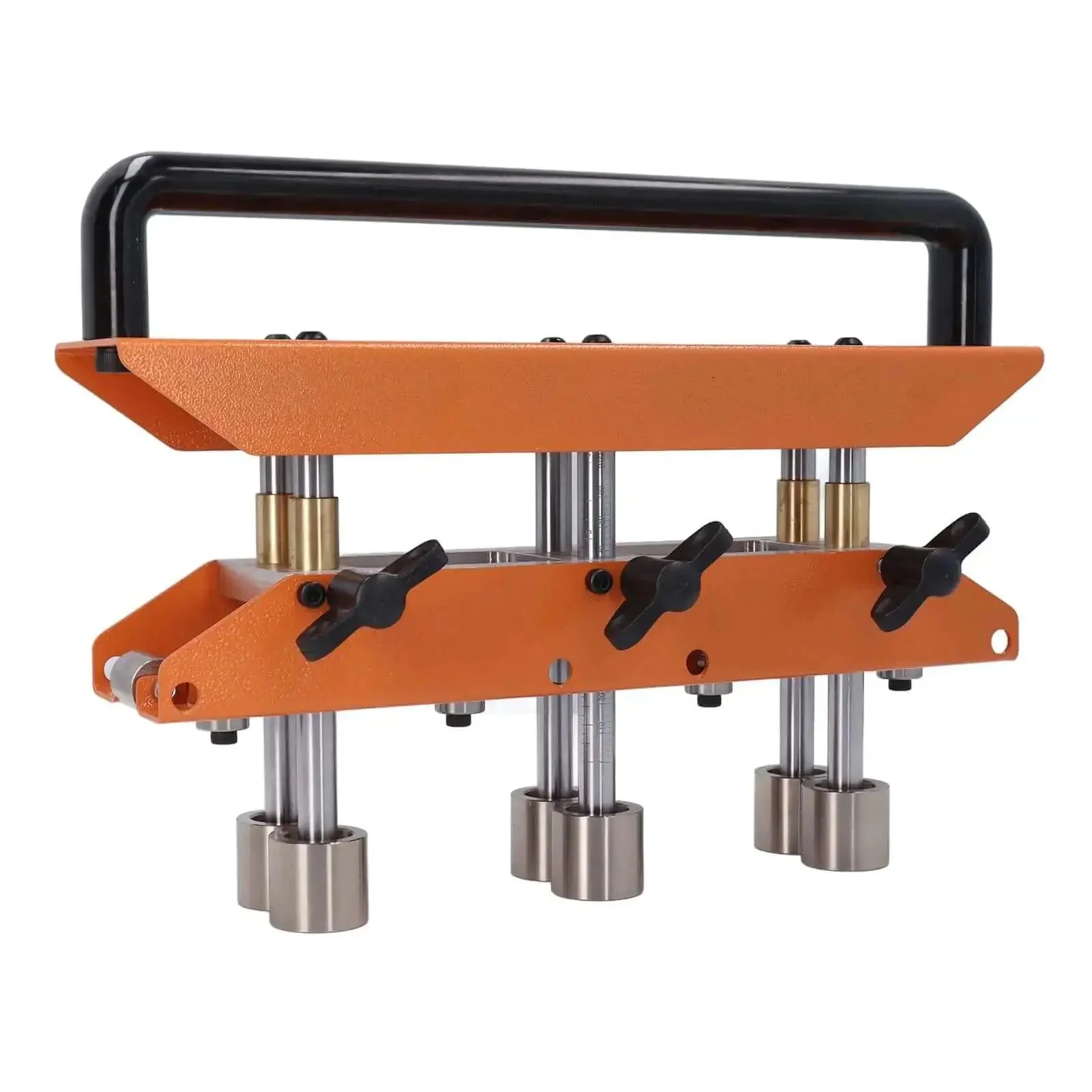 Heavy Duty Multi Station Roller Bender For 0 To 90 Degree Bends On Sheet Metal 0.3 To 1.0 Millimeters Adjustable 0.5 To 5 Inches Bend Heights Ideal For Steel Aluminum Copper Roofing Materials Large Sheet Metal Bender - Image 2