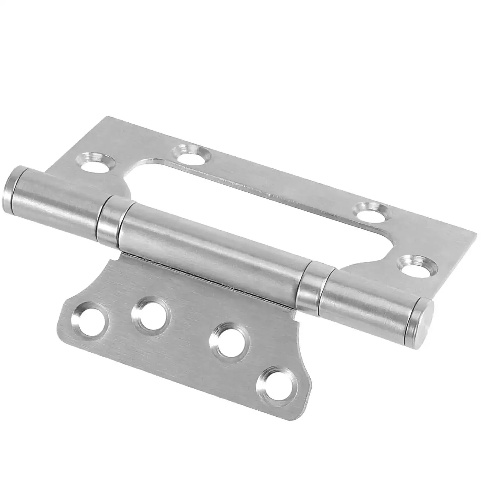 Heavy Duty Non Mortise Stainless Steel Door Hinges 4x3 Inch Flush Mount Brushed Nickel With Screws 16 Pack Smooth 360 Degree Swing Quiet Operation Rust Resistant Durable And Easy To Install - Image 3