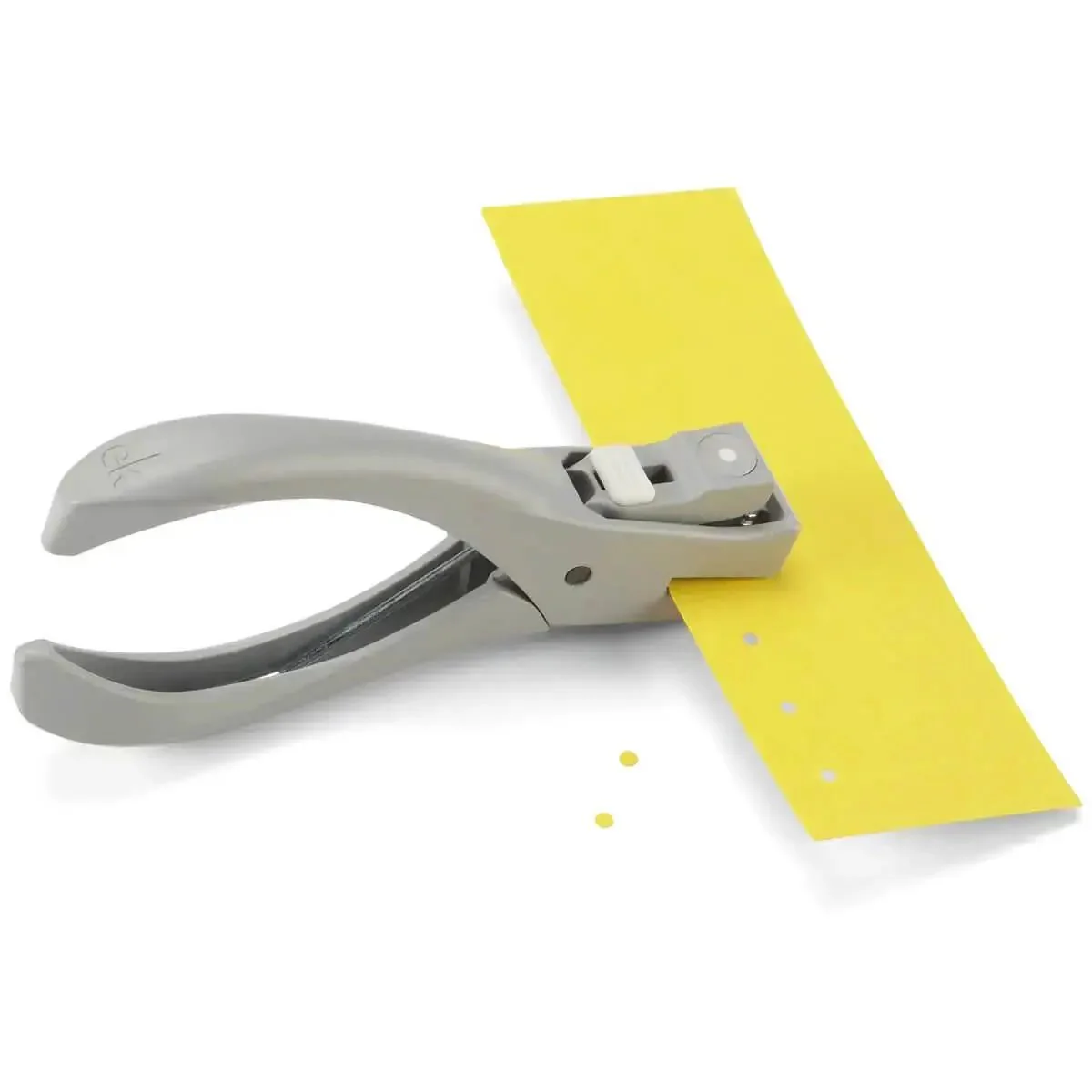 Heavy Duty One Eighth Inch Circle Craft Punch For Cardstock Chipboard And Lightweight Metal With Locking Handle Storage And Upside Down For Precise Placement - Image 4