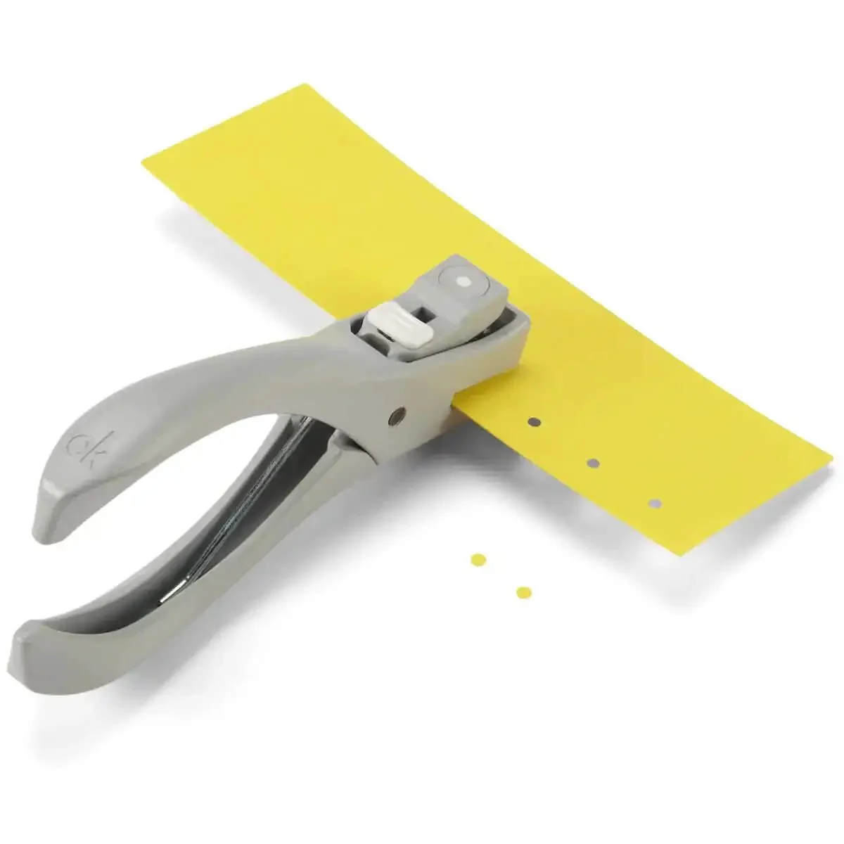 Heavy Duty One Eighth Inch Circle Craft Punch For Cardstock Chipboard And Lightweight Metal With Locking Handle Storage And Upside Down For Precise Placement - Image 6