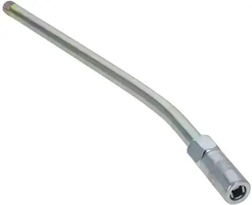 Heavy Duty One Eighth Inch NPT Grease Fitting Extension Tube With Zinc Plated Nozzle Fits All One Eighth NPT Threads, Carbon Steel Construction, 4500 PSI Max, Pro Grade Greasing Accessory For Quick Lubrication - Image 8