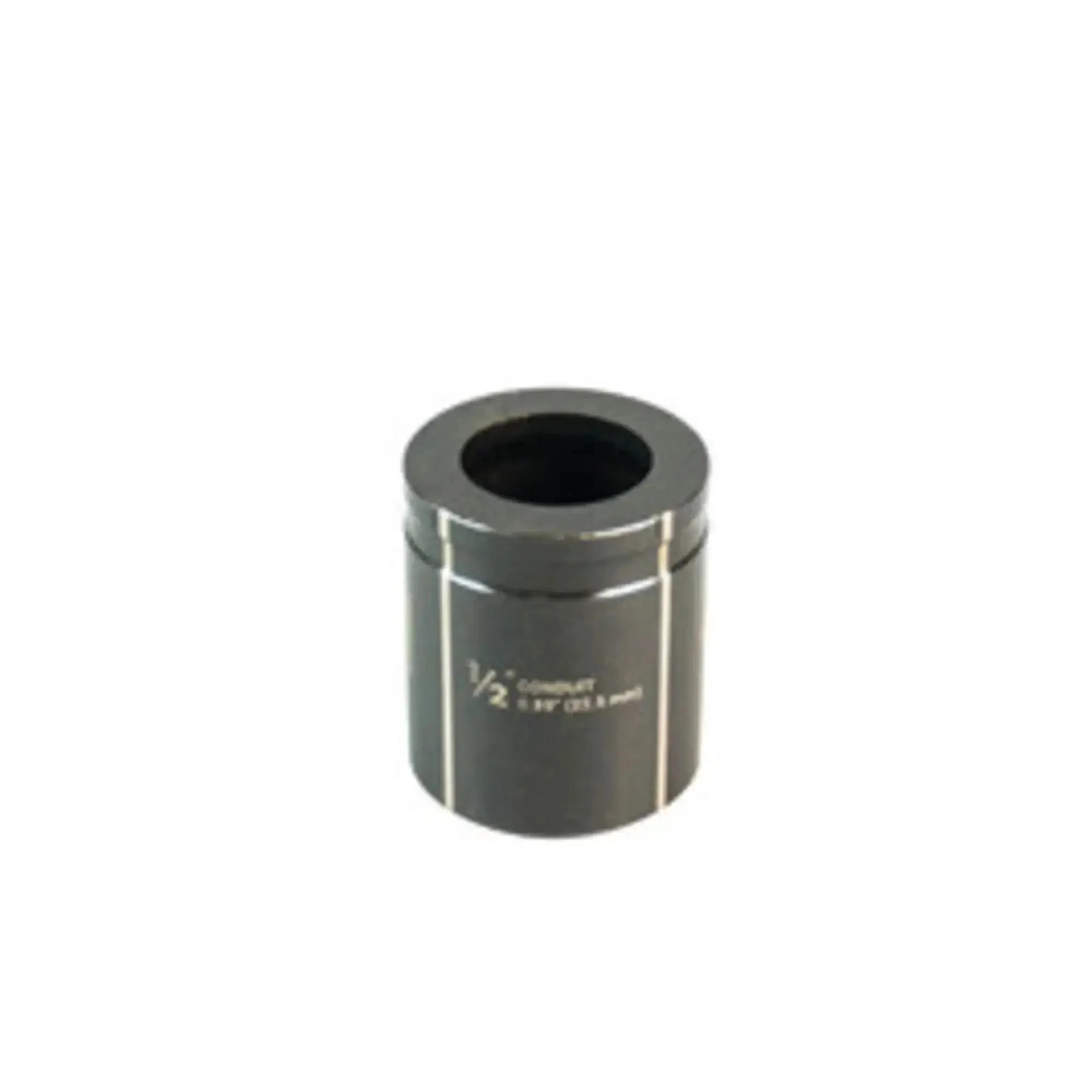 Heavy-Duty One-Half Inch Conduit Knockout Die For Quick, Clean Holes In Conduit And Metal, Built Tough For Precision Punching In Mild Steel, Stainless Steel And More, A Pro-Grade, Versatile, Durable Tool For Electricians