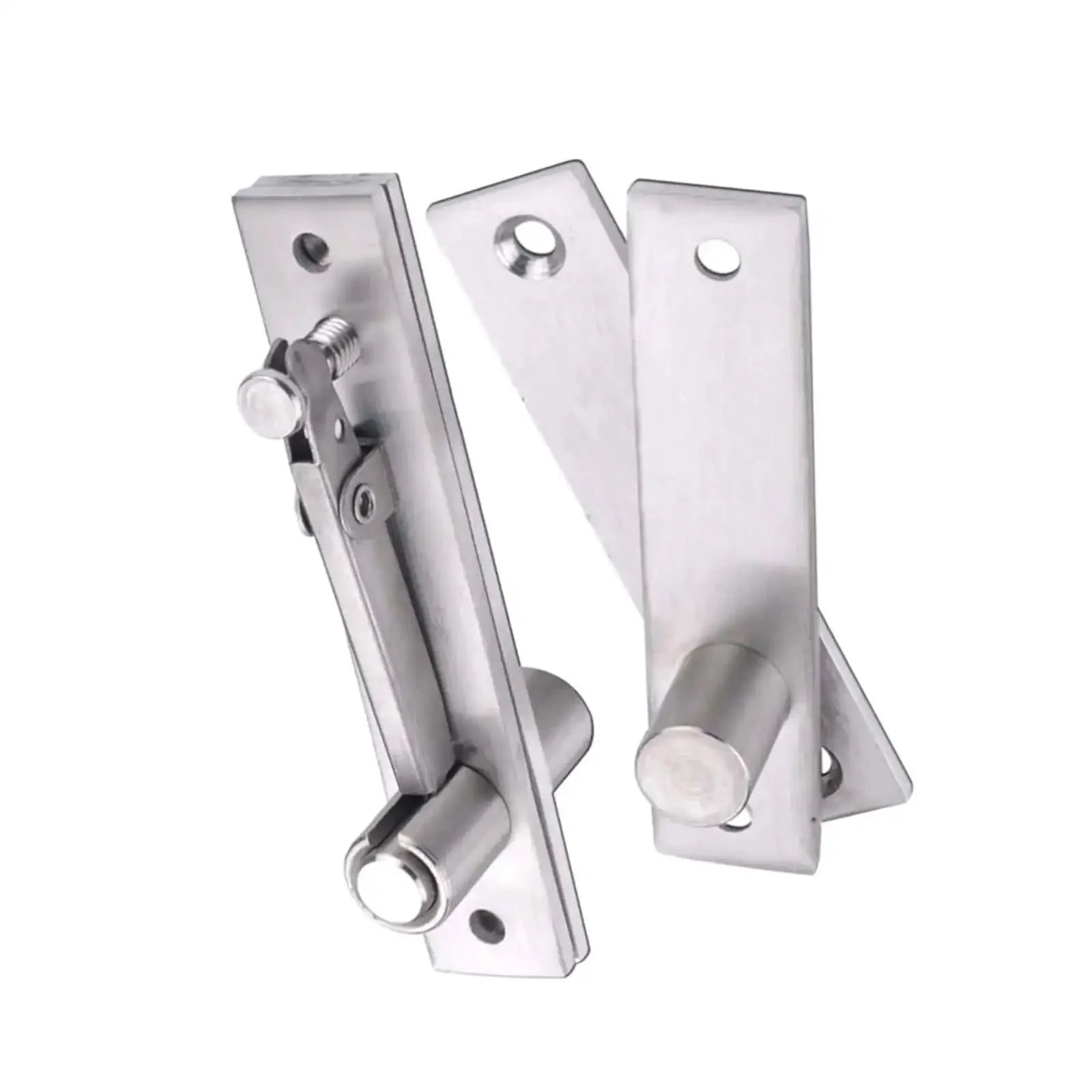 Heavy Duty Pivot Hinge for Wood Doors Stainless Steel Hidden Door Hinge for Secret Doors 360 Degree Rotation Invisible Pivot Hardware for Bookshelves and Concealed Entrances Tough As Nails Built To Last - Image 2