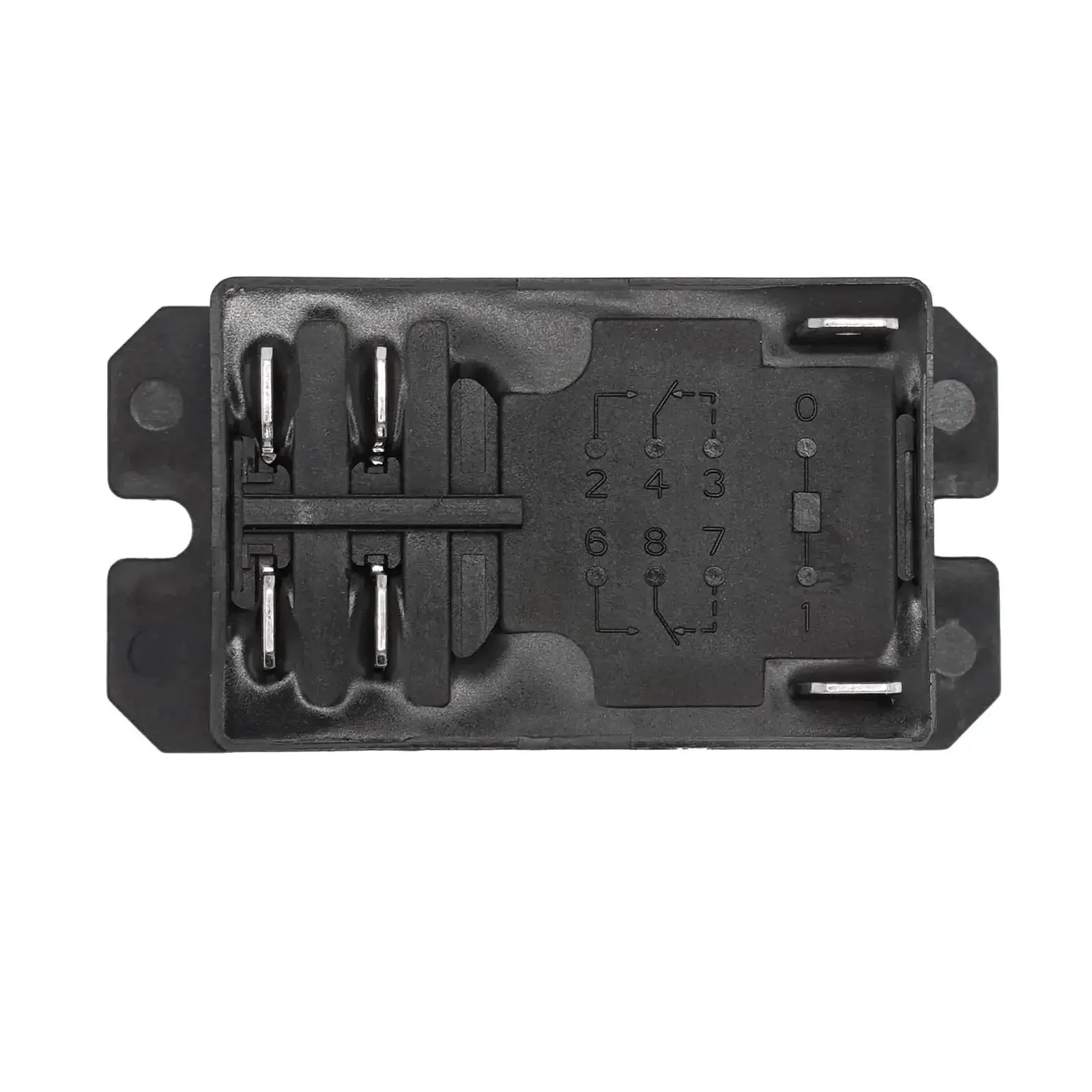 Heavy Duty Power Relay 120VAC 30A DPST-NO 6-Pin General Purpose Pack of 2 for Industrial Control and Auto Electronics High Current Switching Replacement Part 10459304 - Image 5