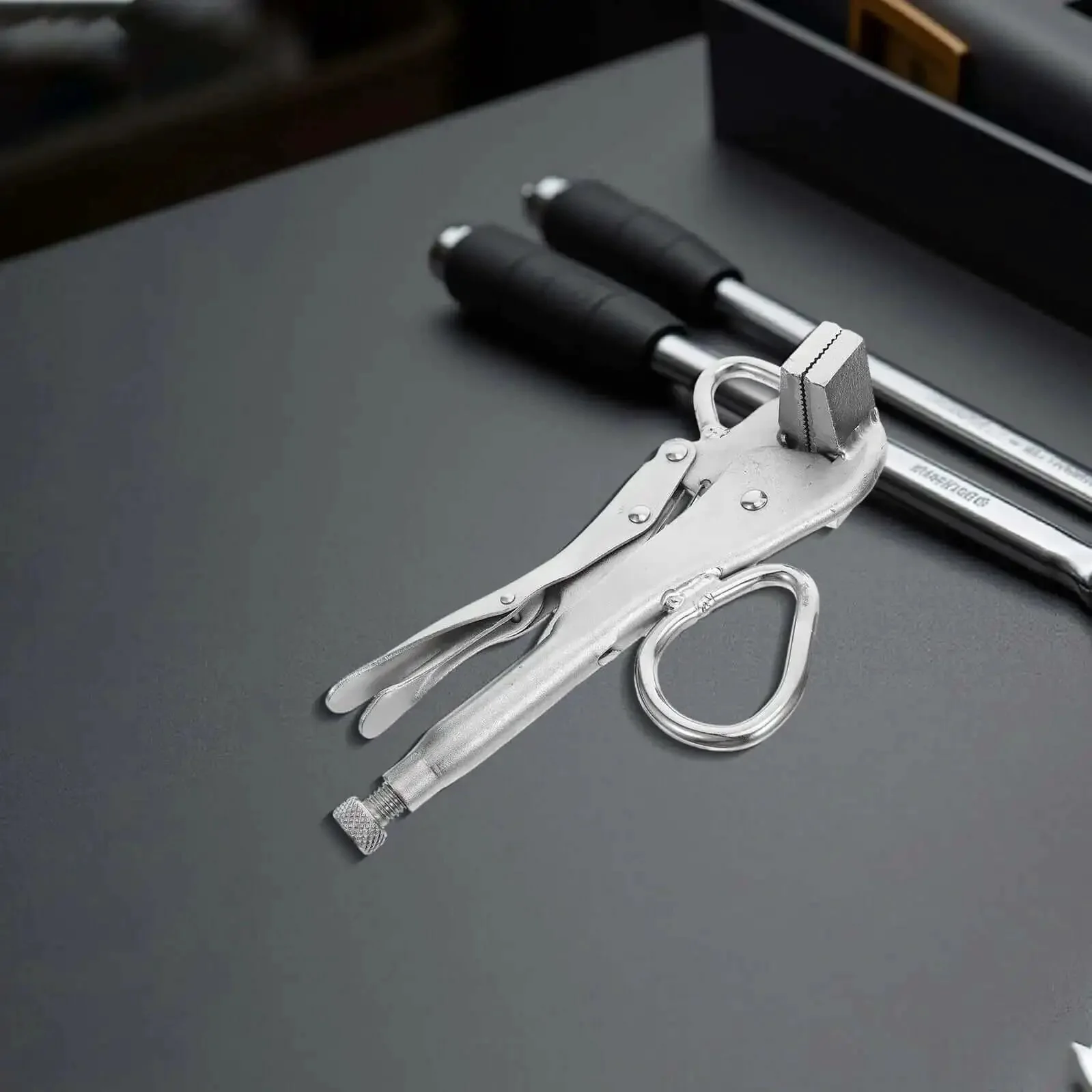 Heavy Duty Pro Grade Auto Body Clamp Pliers With Extra Wide Duckbill Jaw For Metalworking And Welding, Precision Locking Dent Repair And Panel Bending Tool For Accurate Panel Work - Image 6