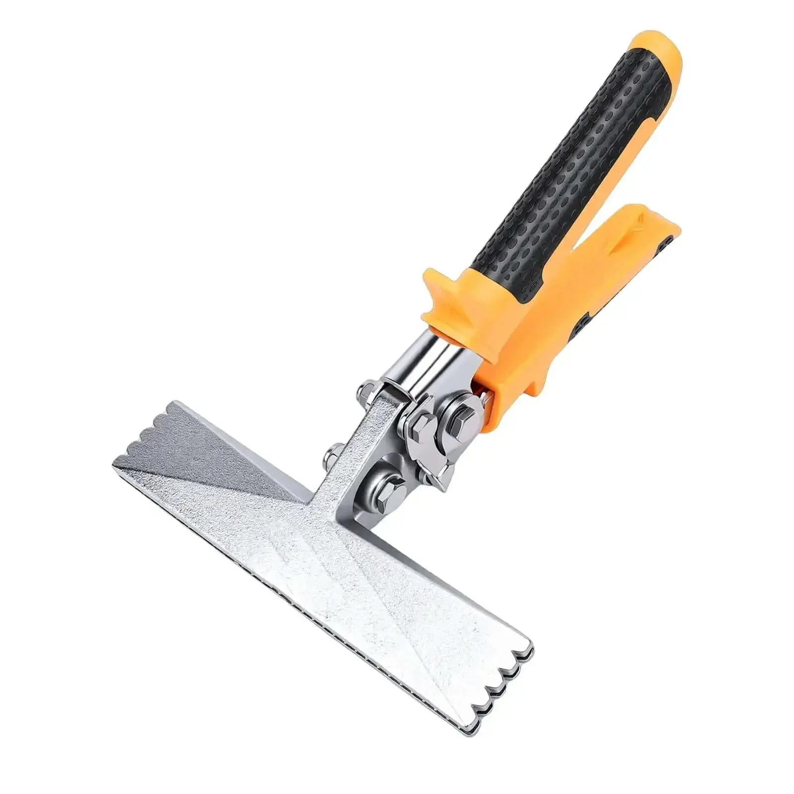 Heavy Duty Pro Grade Sheet Metal Bender With Forged CRV Steel, 6-Inch Jaw And 1/4-Inch Grooves, Hand Seamer Pliers, Ergonomic Non Slip Handle, Safe Lock For HVAC Fabrication And Metalwork - Image 2