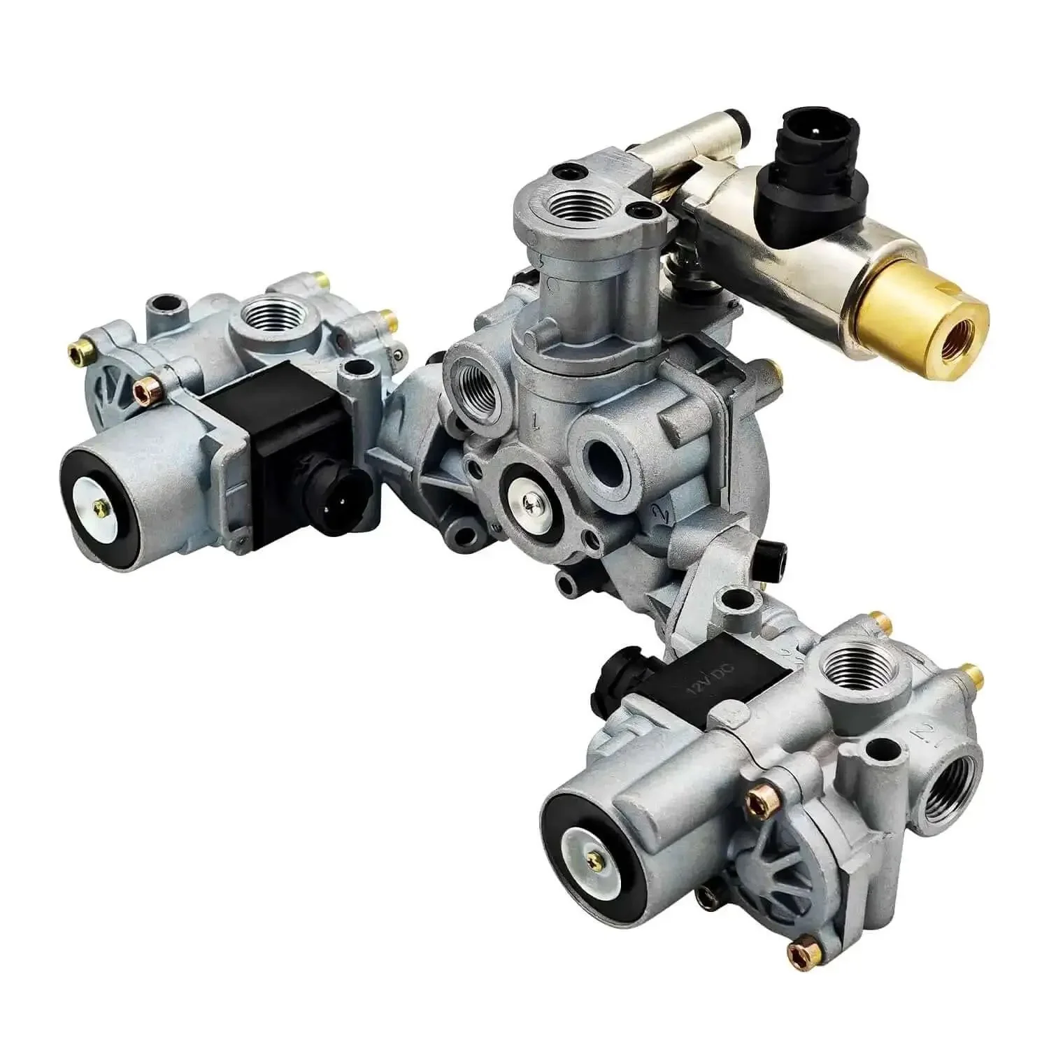 Heavy Duty Rear ABS Modulator Valve And Electronic Control Unit Assembly For 4S 4M And 6S 6M Tractor, 12V ATC, Five Point Five PSI Crack Pressure, Direct Fit Replacement For Heavy Duty Trucks And Farm Equipment 4725002230 S4725002230 - Image 6