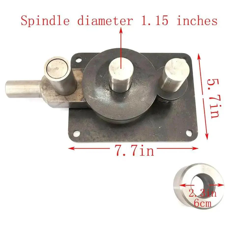 Heavy Duty Rebar And Rod Bender For Metalworking, Sheet Metal Bender And Steel Bending Machine, Multi Function Bending Tool For DIY Projects, Home Improvement And Shop Use, Bends Up To Five Eighths Inch Steel Rods - Image 5