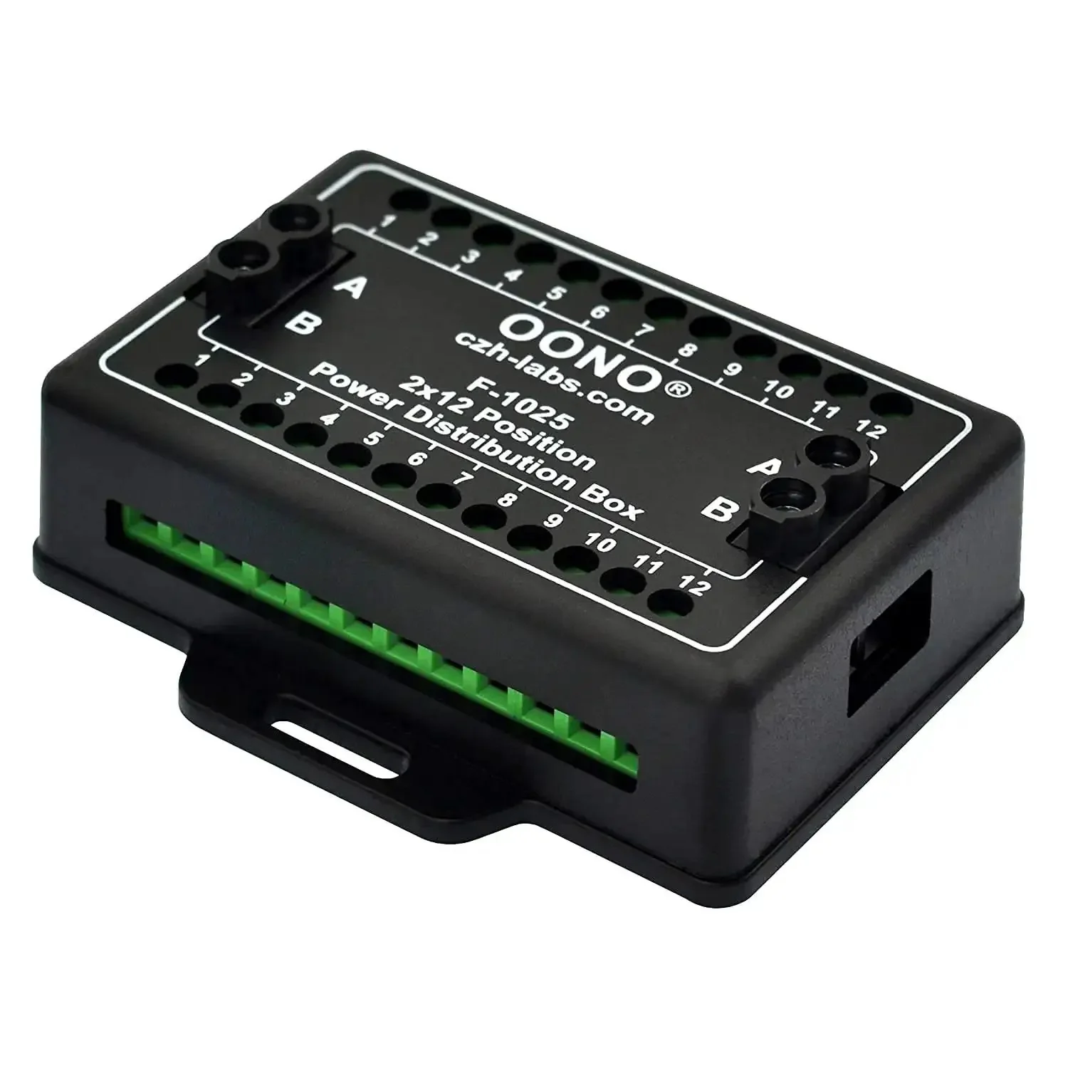 Heavy Duty Screw Terminal Block Distribution Box Module 30A 300V 2x12 Positions With Expansion Capability For Multiple Modules And Easy Power Distribution For DIYers And Pros Alike In Industrial Wiring - Image 4