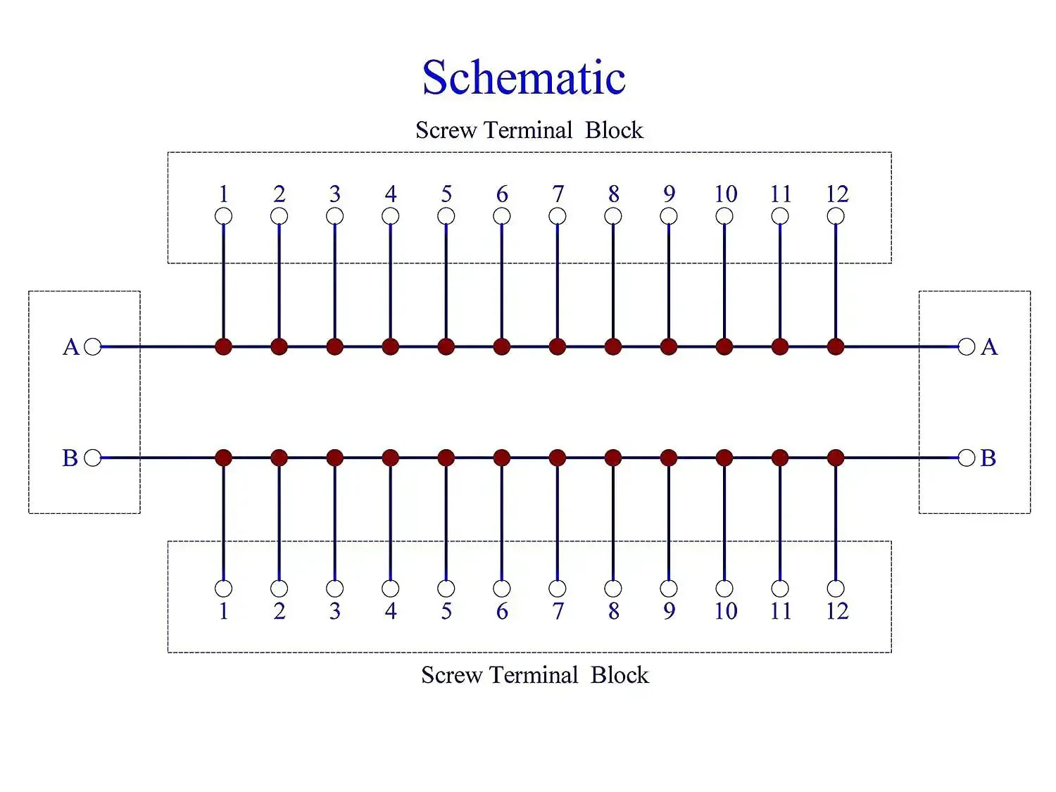 Heavy Duty Screw Terminal Block Distribution Box Module 30A 300V 2x12 Positions With Expansion Capability For Multiple Modules And Easy Power Distribution For DIYers And Pros Alike In Industrial Wiring - Image 7