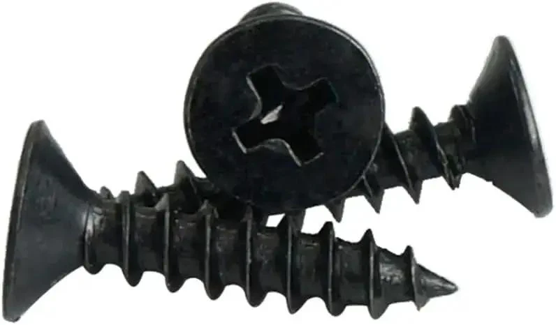 Heavy Duty Self Tapping Screws Set In Black Countersunk Flat Head M1.2 And M1.4 1000 Pcs Precision Machined Steel High Strength And Tough No Slipping Great For DIY Projects Woodworking And Electronics Enclosures - Image 6