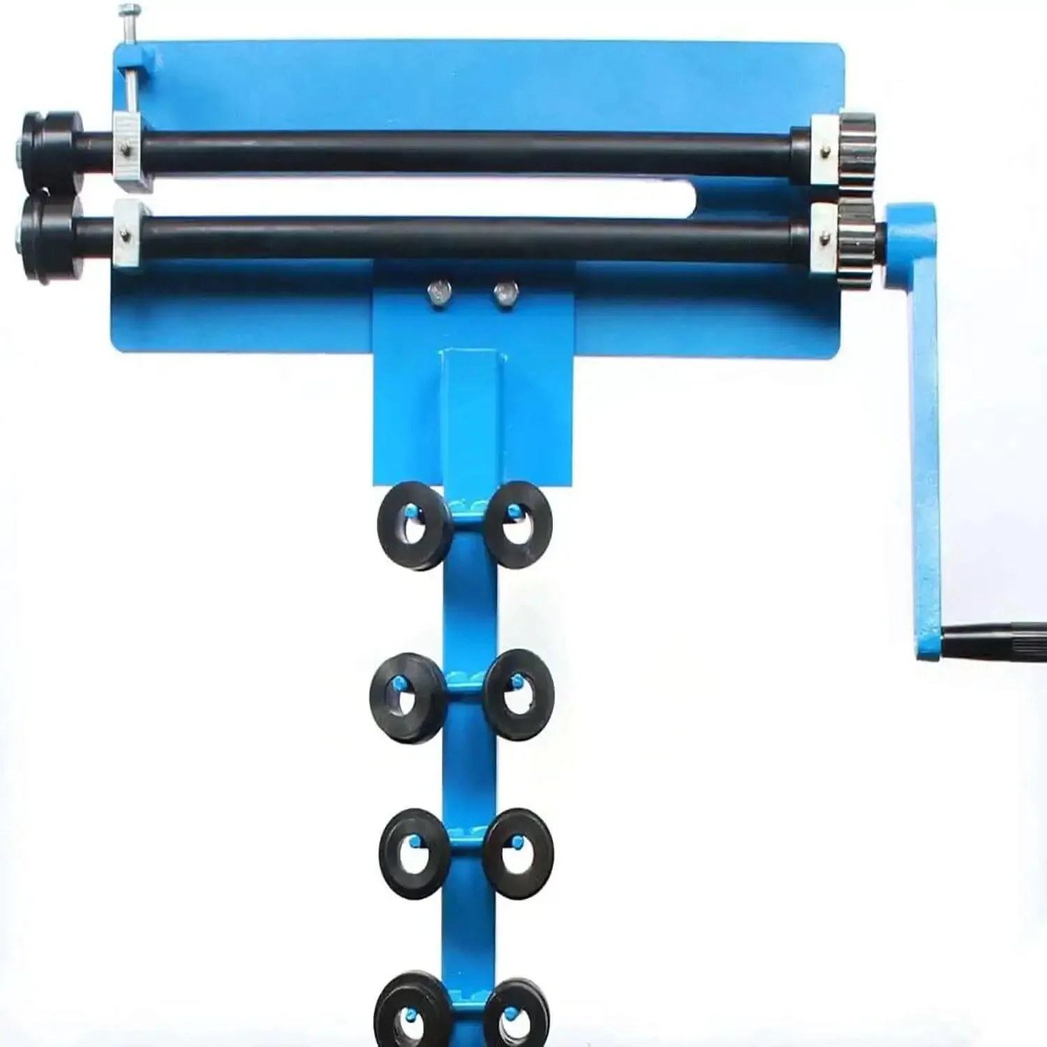 Heavy Duty Sheet Metal Bead Roller Machine With 6 Die Sets Rotary Beading Bender For 1.2 mm 18 Gauge Steel 457 mm Throat Depth Pro Grade Swaging And Burring Tool Built From 235 Steel And 45 Steel - Image 2