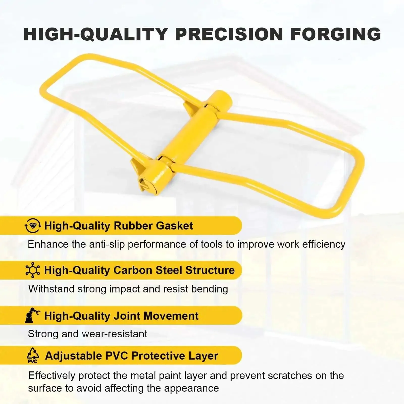 Heavy Duty Sheet Metal Bender Hand Seamer For 90 Degree Standing Seam Roofing Quick Bends And Precise Seams Ideal For Metal Edge Double Lock Panels Crimping Tool For Pro Grade Roofing Projects - Image 5