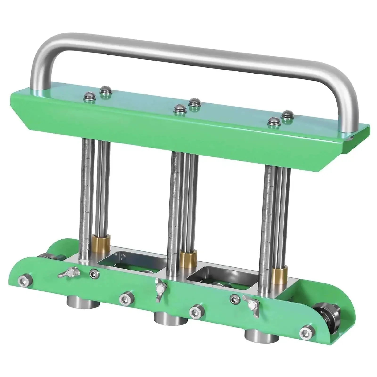 Heavy Duty Sheet Metal Bender Station For 0 To 90 Degree Bends, Disc Bending Machine With Wear Resistant Folding Tool, Pro Grade For Roof Metal Edges, Rain Diverters, And Seamless Edge Folding In Steel Aluminum Copper, 0.01-0.04 Inch Sheets - Image 2