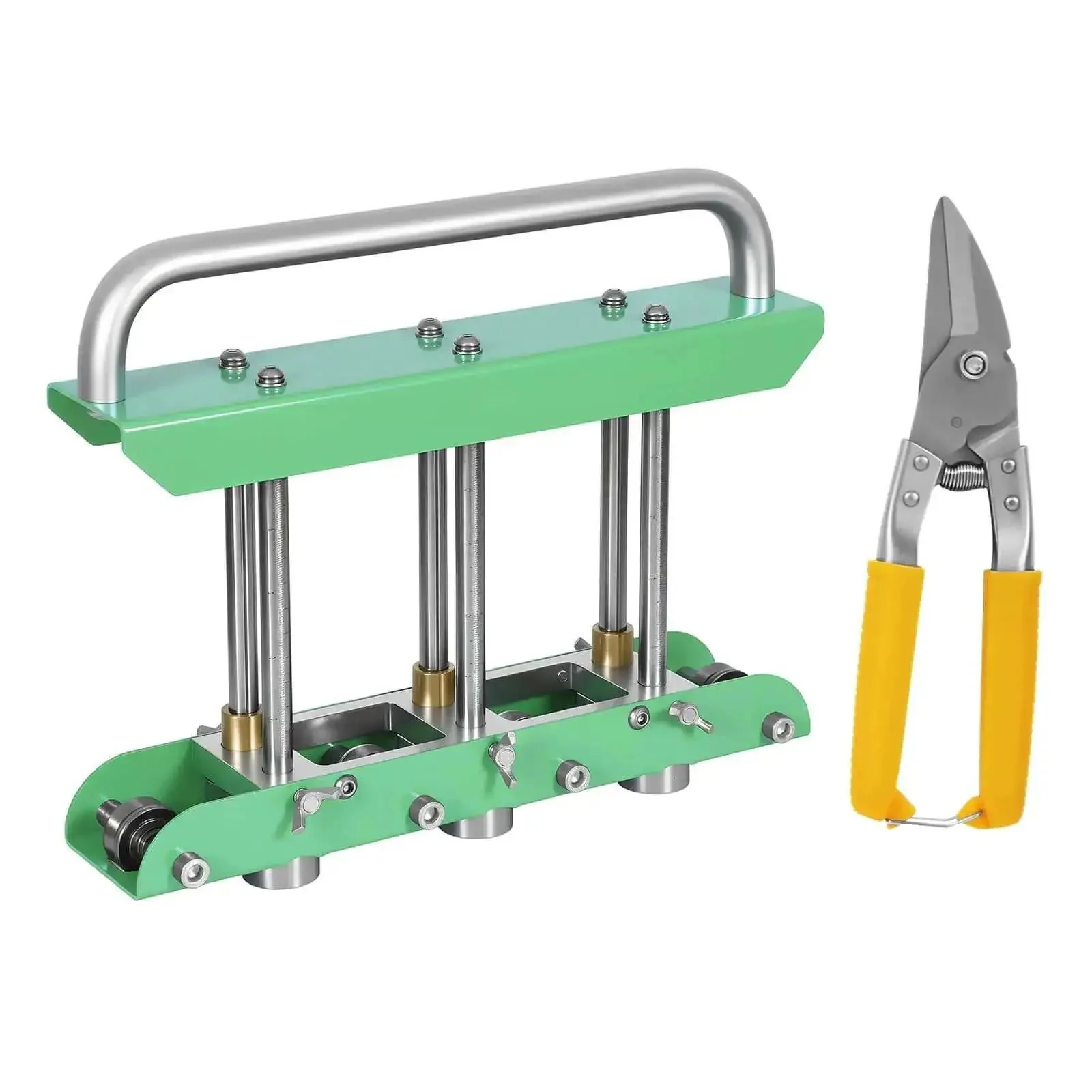 Heavy Duty Sheet Metal Bender Station For 0 To 90 Degree Folds Portable Rolling Bender With Wear Resistant Build For Rain Diverters And Edge Folding Ideal For Steel Aluminum Copper Sheets 0.01 To 0.04 In - Image 3