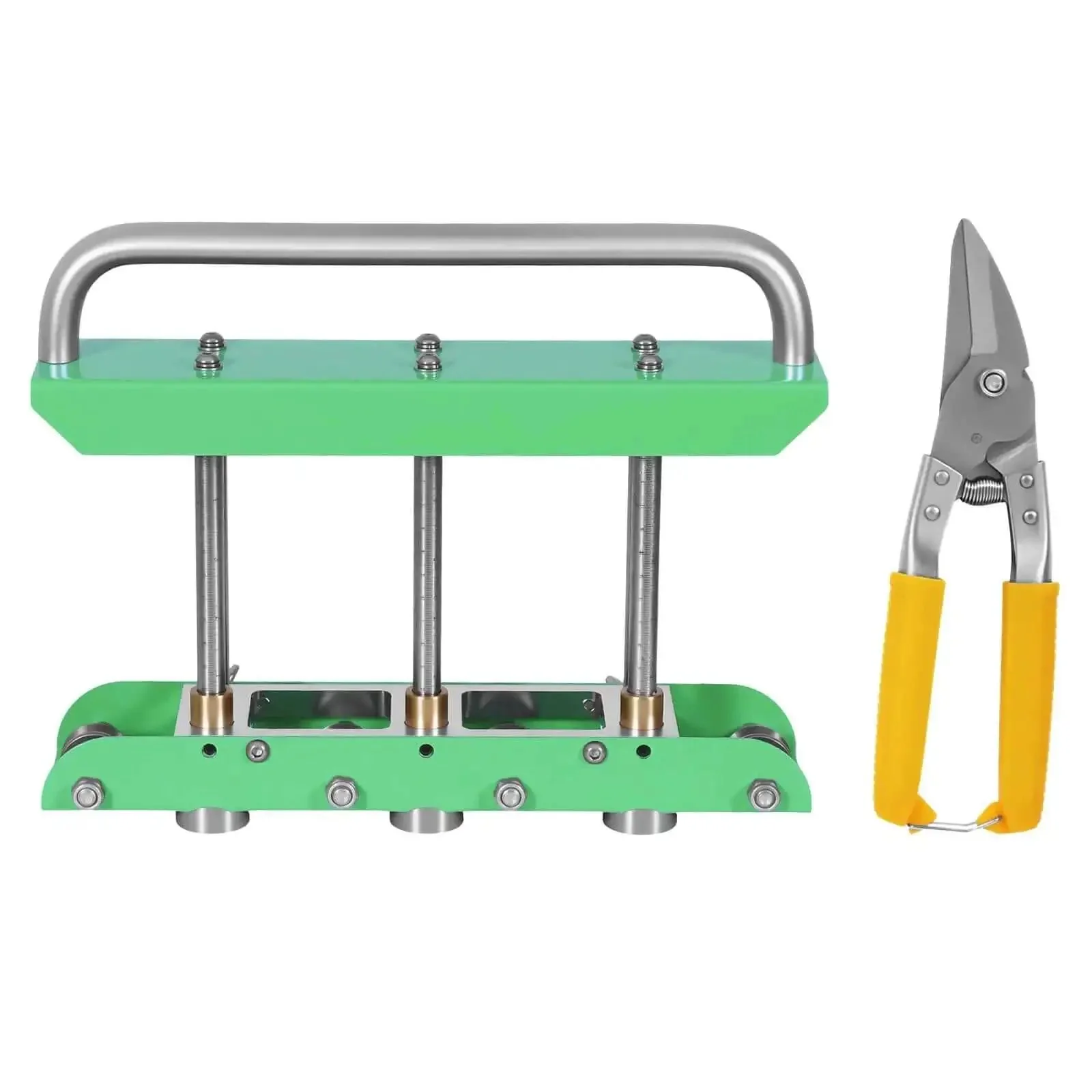 Heavy Duty Sheet Metal Bender Station For 0 To 90 Degree Folds Portable Rolling Bender With Wear Resistant Build For Rain Diverters And Edge Folding Ideal For Steel Aluminum Copper Sheets 0.01 To 0.04 In - Image 4