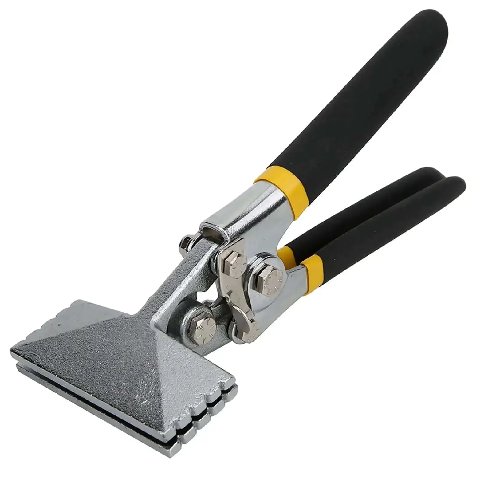 Heavy Duty Sheet Metal Hand Seamer With Straight Bending Pliers Pro Grade Manual Metal Bender Tool For Steel And Plastic 1/4 Inch Bend Increment All Steel Construction Double Dipped Grips For Comfort And Precision