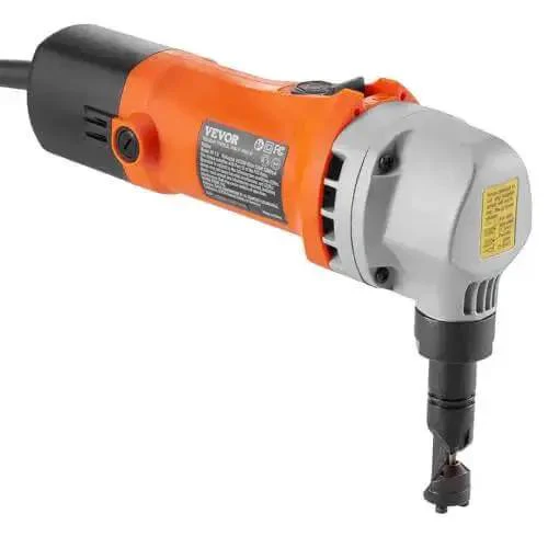 Heavy Duty Sheet Metal Nibbler 550W Electric Cutter With 360 Degree Rotation And 2200 RPM For Straight Curve And Circle Cuts In Stainless Steel Aluminum Plastic And Wood For Pro Grade Auto Repair And Diy Projects - Image 2