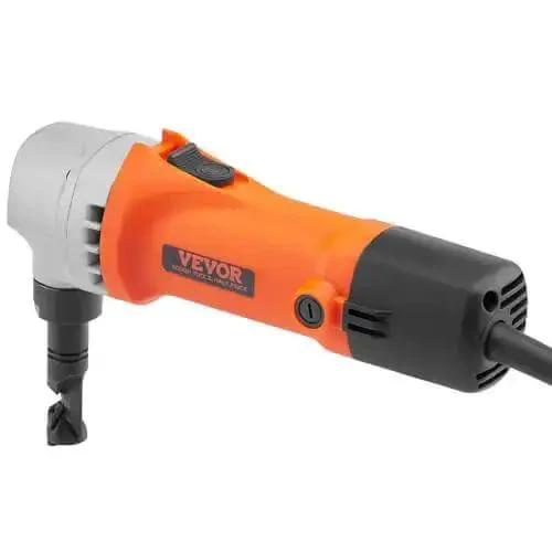 Heavy Duty Sheet Metal Nibbler 550W Electric Cutter With 360 Degree Rotation And 2200 RPM For Straight Curve And Circle Cuts In Stainless Steel Aluminum Plastic And Wood For Pro Grade Auto Repair And Diy Projects - Image 3