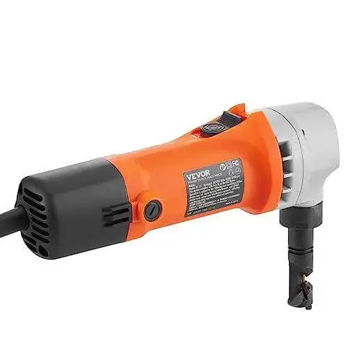 Heavy Duty Sheet Metal Nibbler 550W Electric Cutter With 360 Degree Rotation And 2200 RPM For Straight Curve And Circle Cuts In Stainless Steel Aluminum Plastic And Wood For Pro Grade Auto Repair And Diy Projects - Image 4