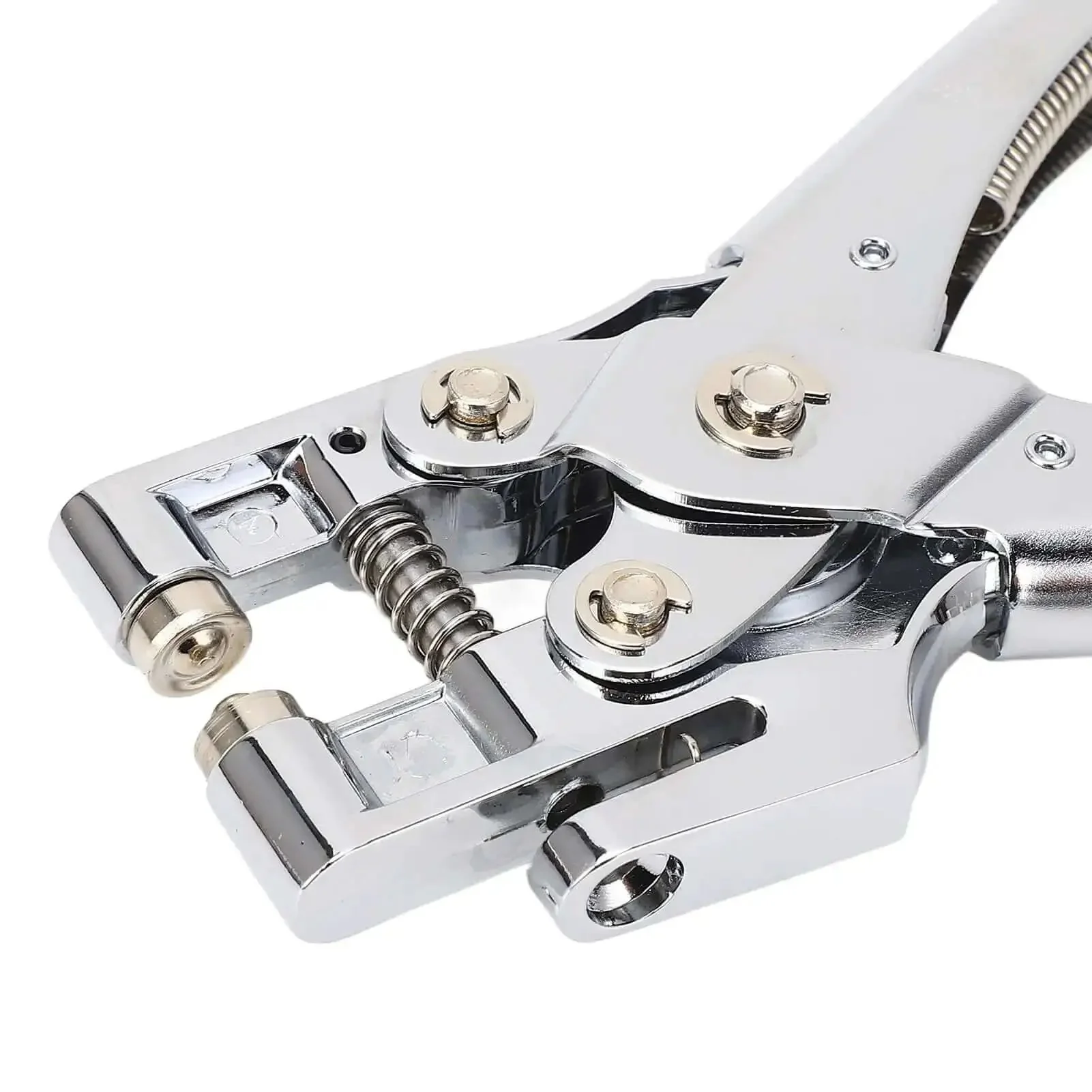 Heavy Duty Single Hole Puncher For Office And School Paper Craft Work Handheld Metal Eyelet Grommet Punch Tool With 5mm Punch Diameter And 30 Sheets Capacity Built To Last With A Cr Plated Finish Workhorse - Image 2