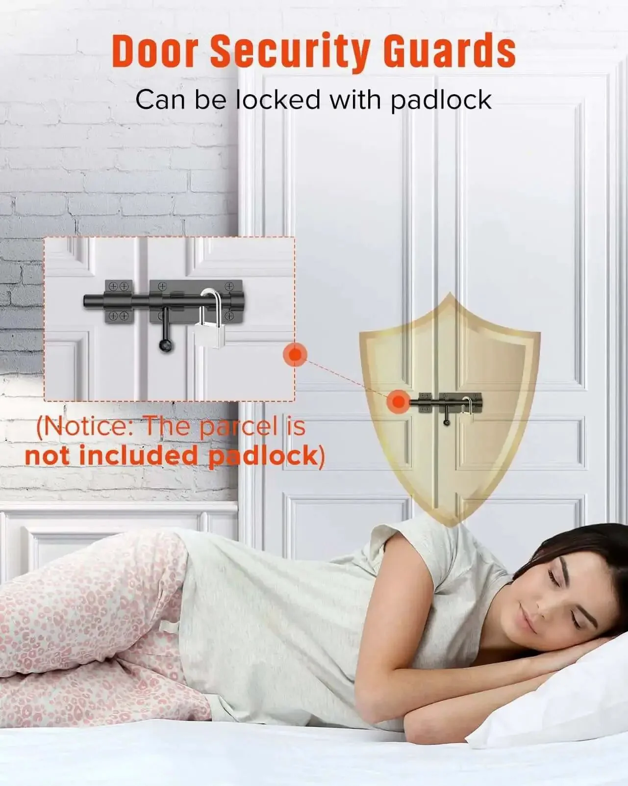 Heavy Duty Slide Bolt Gate Latch For Wooden Fence And Barn Doors 6.3 Inch 304 Stainless Steel With Black Finish Barrel Bolt Lock Hardware Rustproof Weatherproof Easy Install For Yard Shed Interior - Image 7