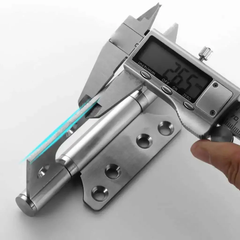 Heavy Duty Slot Free Hinges For Cabinets And Closets 4 Inch To 5 Inch Silent Thickened Stainless Steel Interior Door And Cabinet Hinges For Closet Shoe Cabinet Cupboard Built To Last Durable And Easy To Install - Image 4