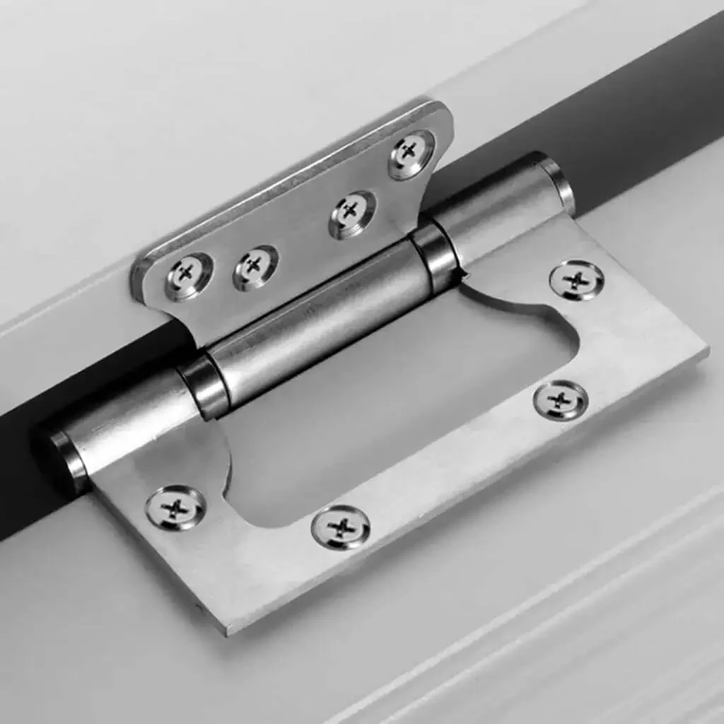 Heavy Duty Slot Free Hinges For Cabinets And Closets 4 Inch To 5 Inch Silent Thickened Stainless Steel Interior Door And Cabinet Hinges For Closet Shoe Cabinet Cupboard Built To Last Durable And Easy To Install - Image 6