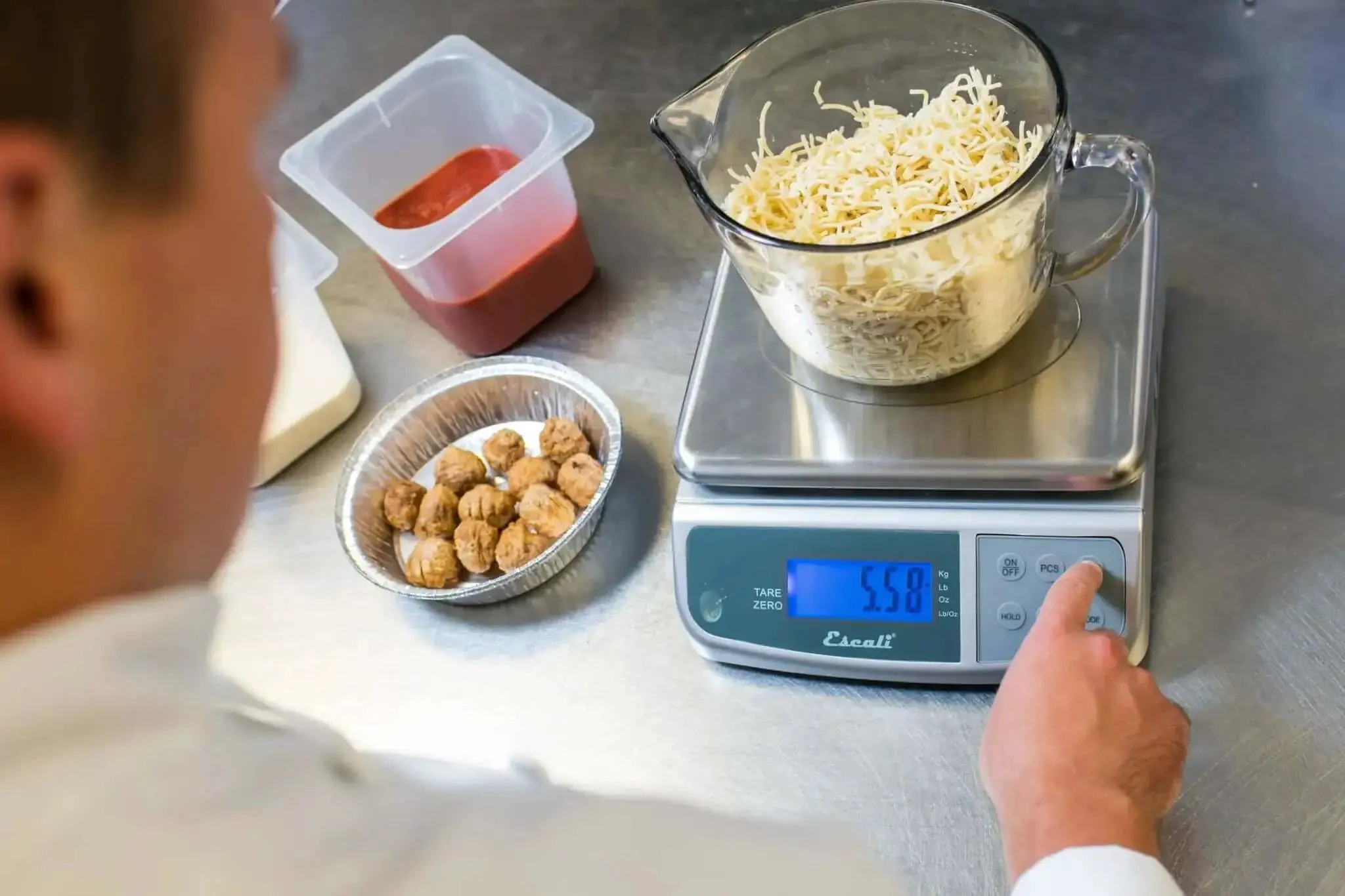 Heavy Duty Spill Proof Digital Kitchen And Industrial Scale With 66 Lb Capacity Dual Front And Rear Display Stainless Steel NSF Certified Pro Grade Precision For Everyday Kitchen And Heavy Duty Use - Image 4