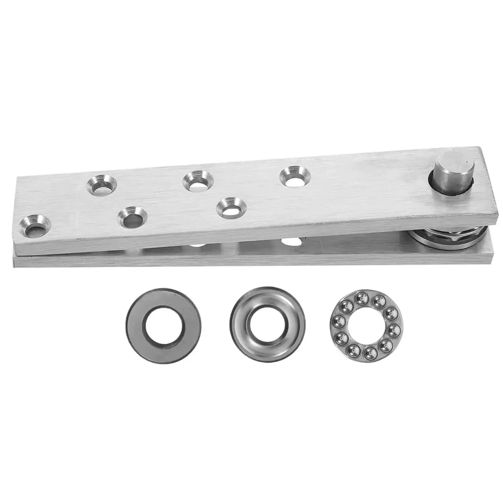 Heavy Duty Stainless Steel Hidden Door Hinge With 360 Degree Pivot For Secret Doors Invisible Concealed Hardware For Bookshelves And Cabinets Rust Resistant Easy Install