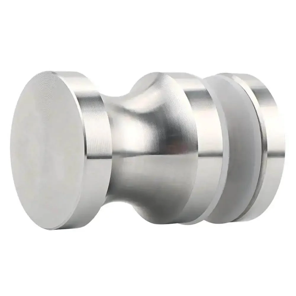 Heavy Duty Stainless Steel Shower Door Handle For Glass Doors One Sided Pull Knob SUS304 Brushed Nickel Replacement Hardware For Bathrooms Built Tough As Nails Easy Install