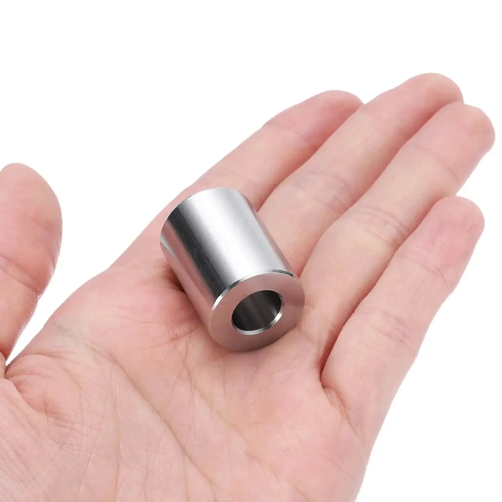 Heavy Duty Stainless Steel Spacer And Standoff With Three Eighths Inch Bore And Three Quarters Inch Outer Diameter One Inch Length For Three Eighths Inch Screws Bolts And Rods 304 Grade Plain Finish Corrosion Resistant And Durable - Image 3