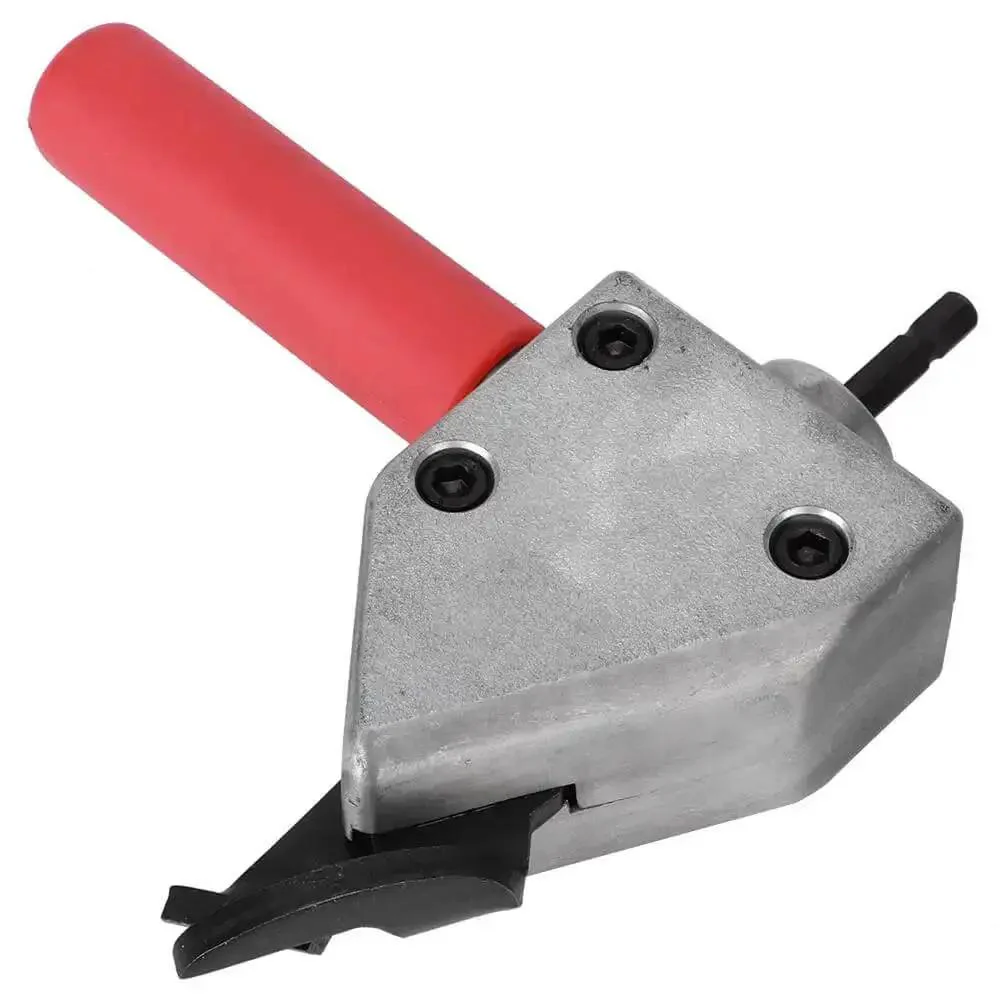 Heavy Duty T Cutter Head Metal Cutter Attachment For Electric Drills 7mm Hex Shank Ergonomic Handle Built Tough For Clean Cuts Through Iron Stainless Steel Copper Aluminum Alloy And Plastic Plywood - Image 8