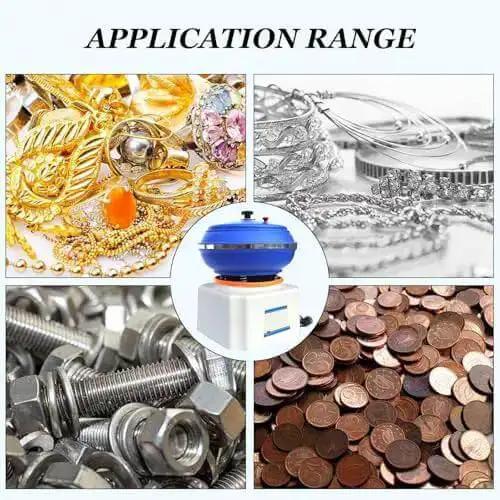Heavy Duty Vibratory Tumbler Bowl For Metal Polishing And Finishing, High Frequency Vibration Polisher Delivers Smooth, Uniform Shine And Fast, Efficient Parts Finishing For DIYers And Pros In The Shop - Image 7