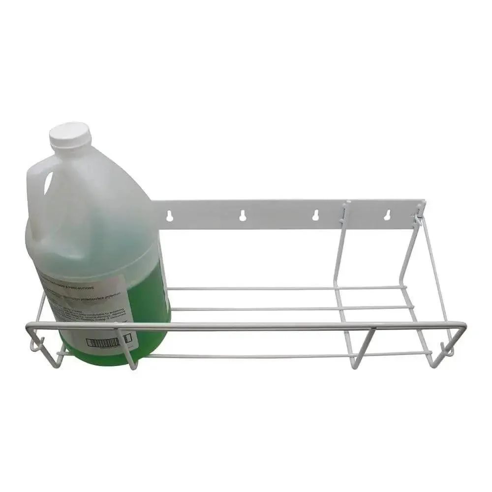 Heavy Duty Wall Mount Jug Storage Rack For 1 Gallon Jugs Wire Organizer For Soap Detergent And Hand Sanitizer Holders Space Saving Liquid Storage For Home Or Pro Use Durable Powder Coated Steel - Image 2