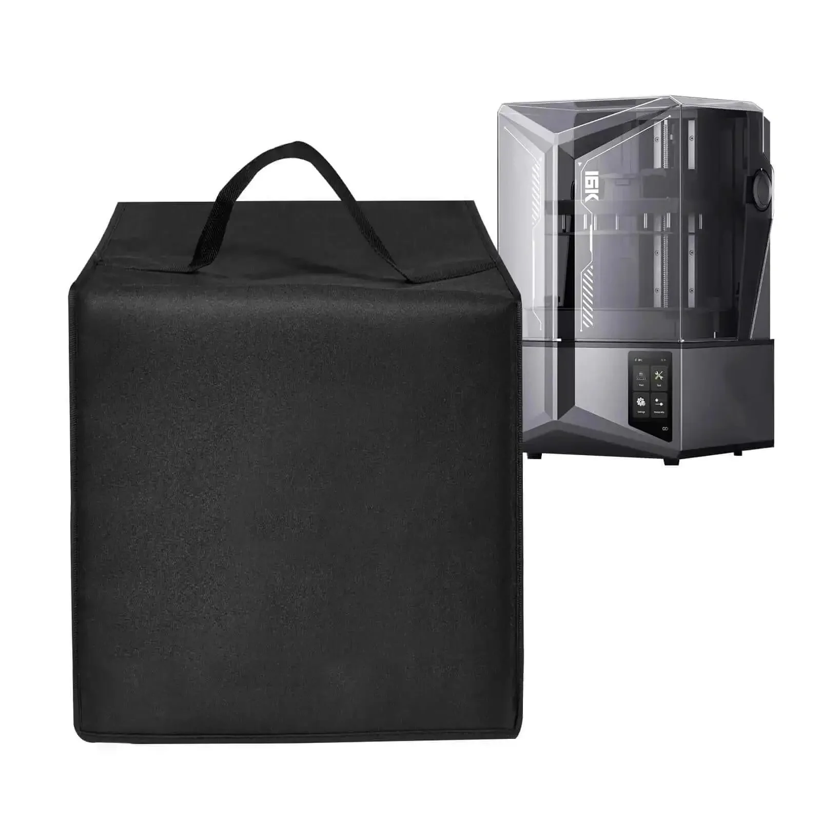 Heavy Duty Waterproof Anti Static Nylon Dust Cover For Saturn 4 Ultra 16K Resin 3D Printer Universal Protective Case Keeps Your Machine Clean From Dust Static Moisture And Spills While Shielding Components And Extending Lifespan