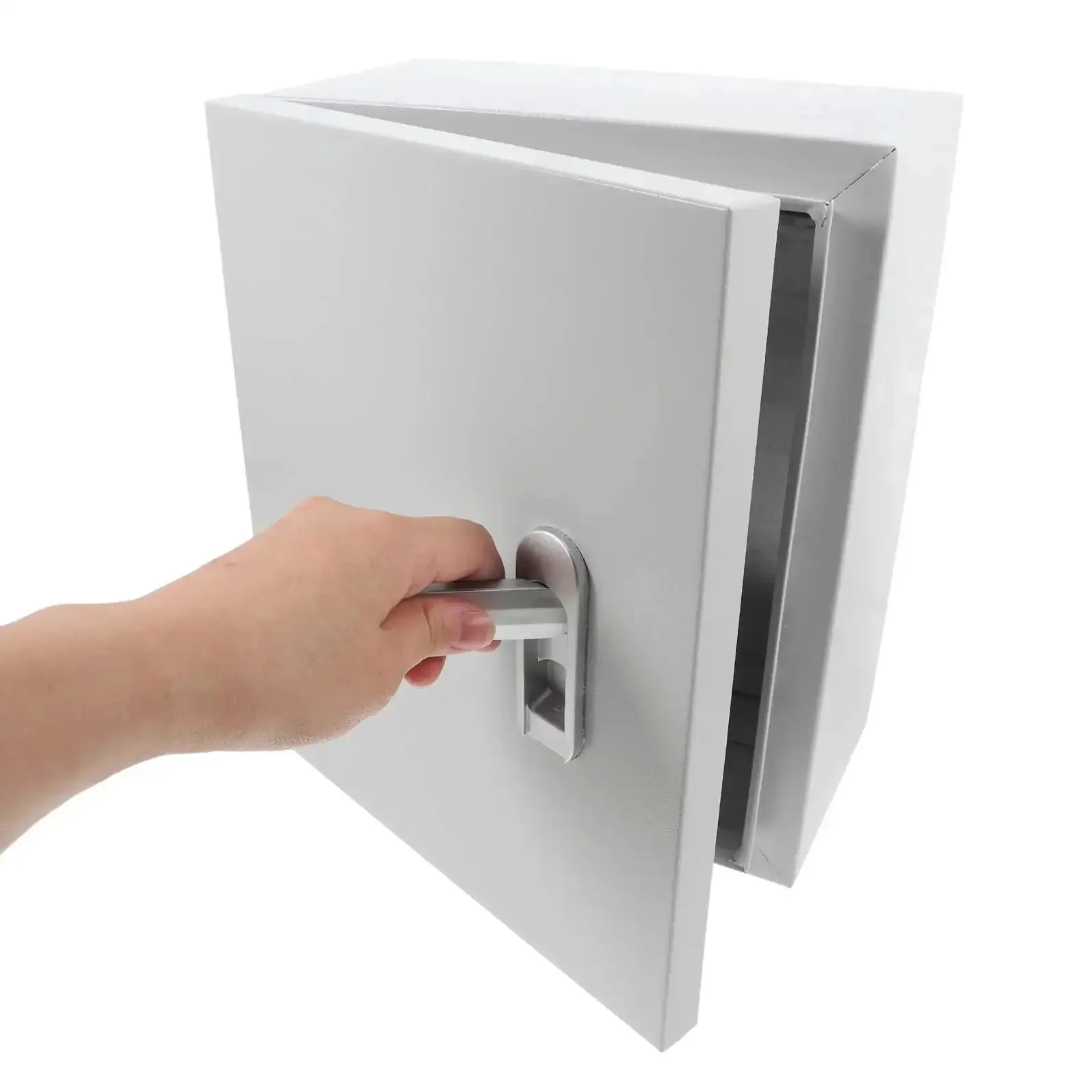Heavy Duty Weatherproof Electrical Junction Box With Waterproof Enclosure 25X30X14 Cm For Indoor And Outdoor Panels, Weatherproof Control Cabinet For Electrical Accessories And Wiring, Durable All Weather Box - Image 8