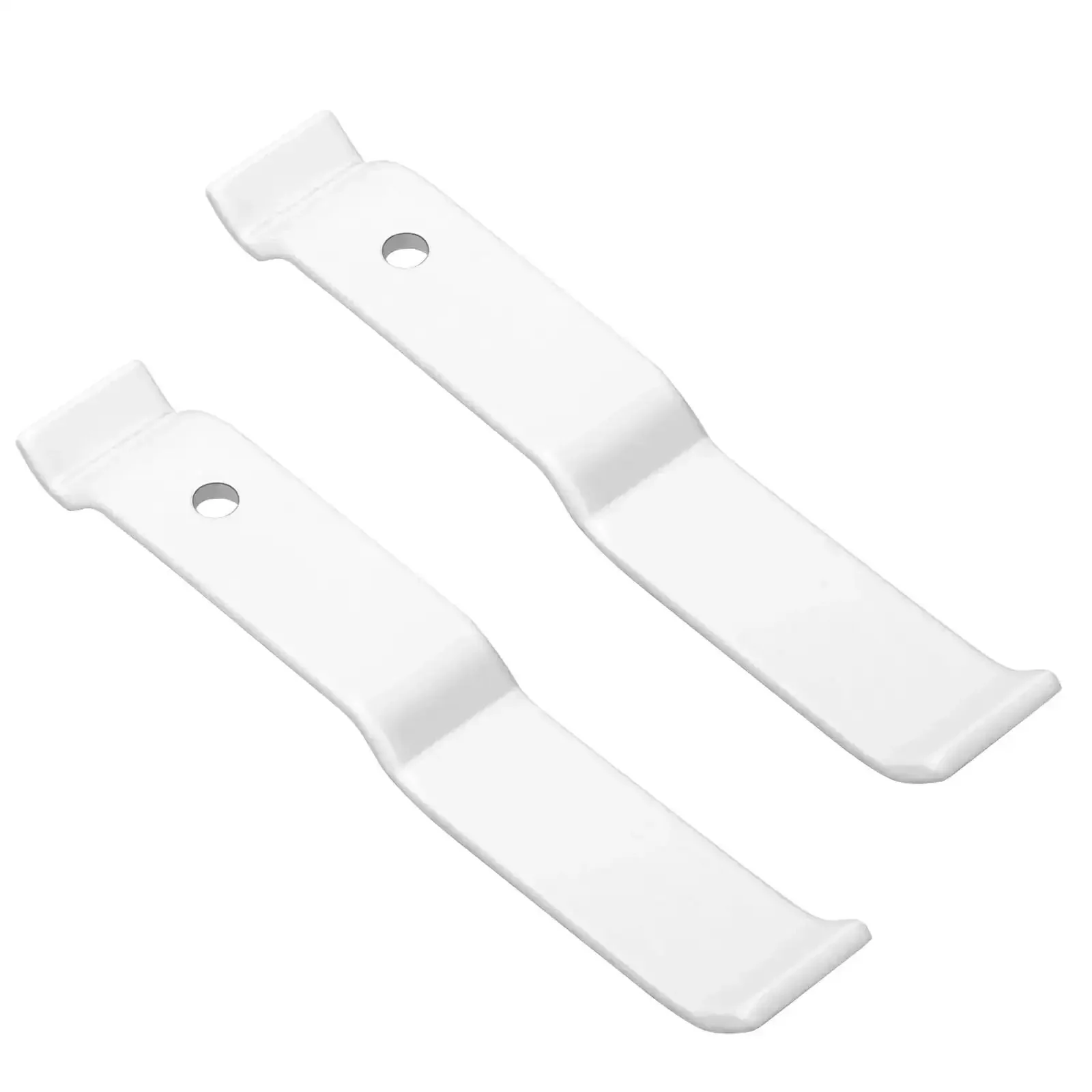 Heavy Duty White Wire Shelf Corner Brackets Replacement For Adjustable Ventilated Wire Shelving Corner Support For Easy Closet Organization 2 Pack For Home Use