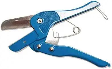 Heavy Duty Wire Duct Cutter Tool With 2.36 Inch Blade Length Lightweight Metal Body Rubber Grips Spring Loaded Action PVC Duct Compatible For Clean Precise Cuts Every Time